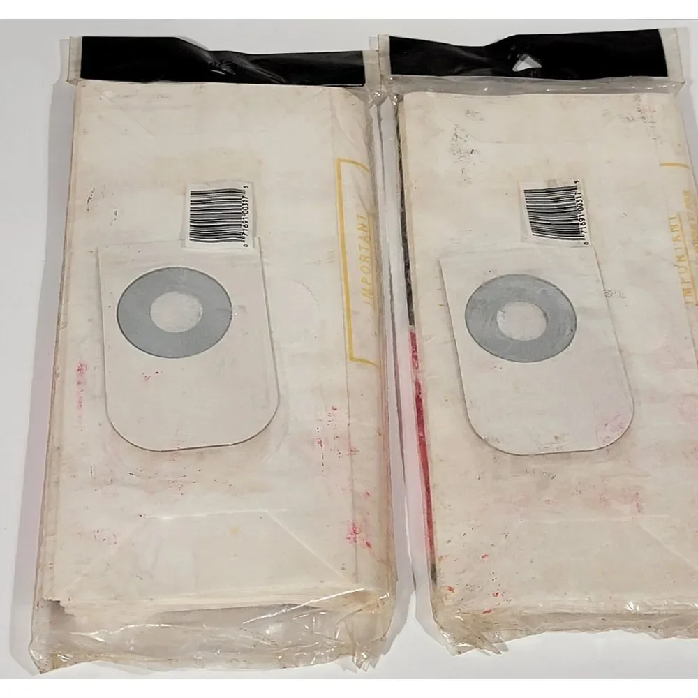 4 Type E Vacuum Cleaner Bags For Kenmore 5023 5033 Canister Vacuum By Rubbermaid